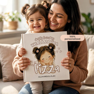 Muslim Islamic Book for Girls - Personalized Bedtime Memory Storybook - Unique Eid Gift
